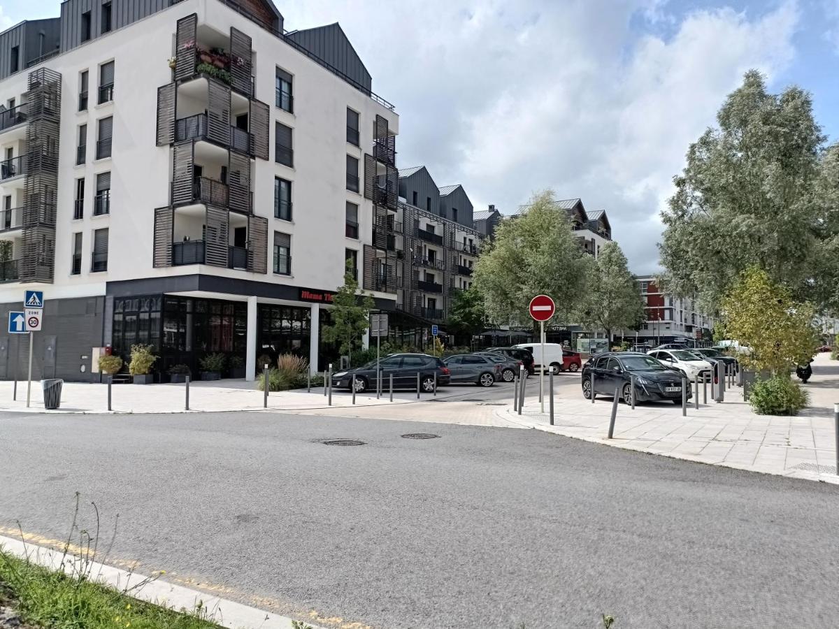 Studio Cosy Neuf + Lit Bebe A 4 Minutes Rer A Montevrain Exterior photo