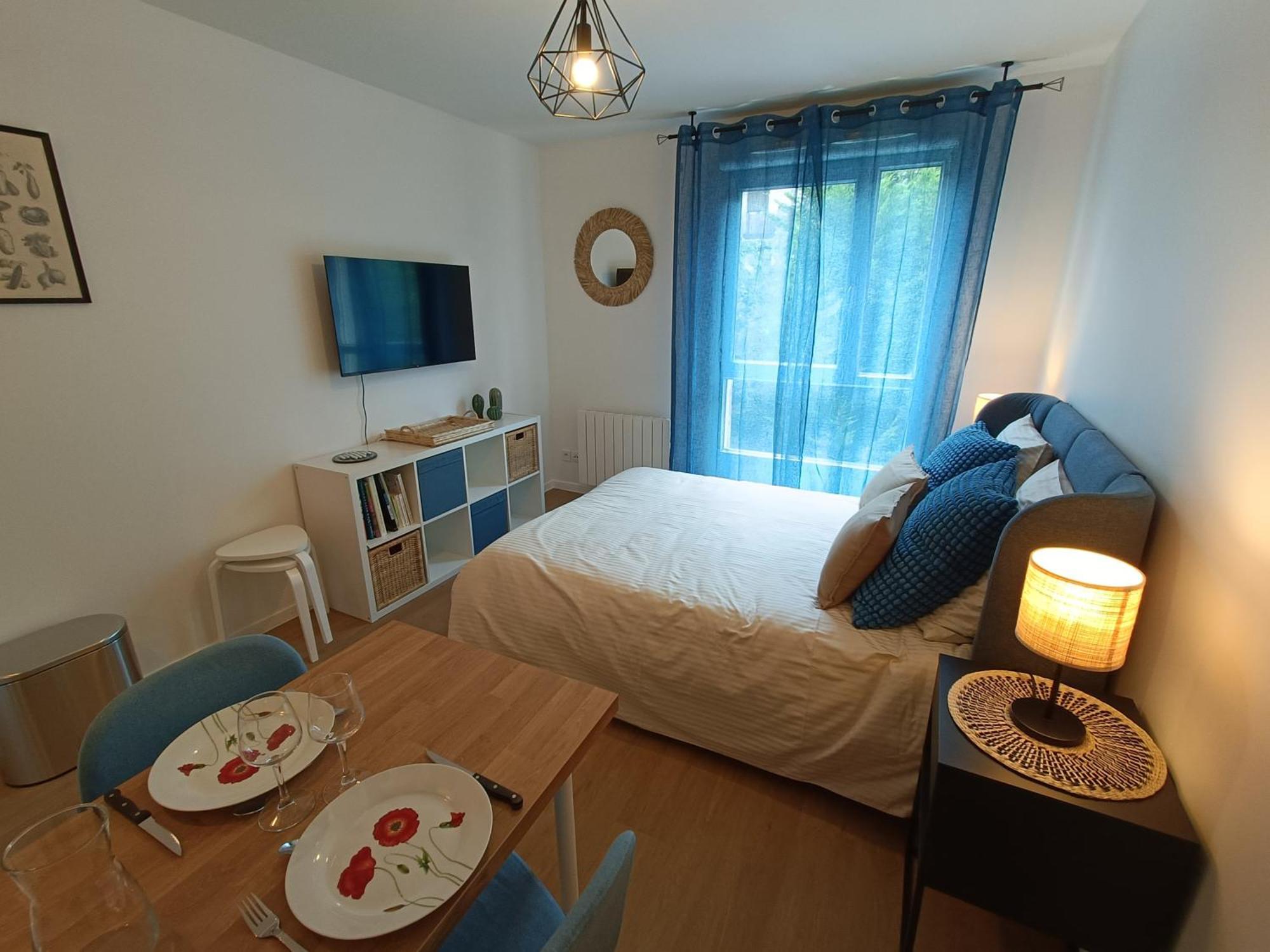 Studio Cosy Neuf + Lit Bebe A 4 Minutes Rer A Montevrain Exterior photo